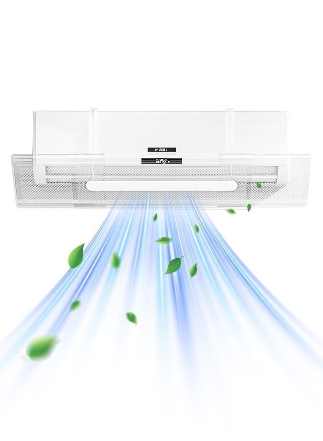 Adjustable Air Conditioner Deflector, Universal Retractable Anti Direct Blowing Retractable Air Conditioner Shiel, Anti Blast Baffle Wind Direction Telescopic Registers - Image 5